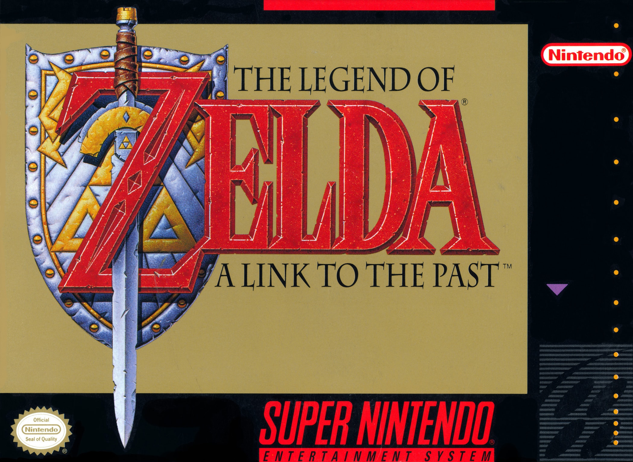 The Legend of Zelda - A Link to the Past box art